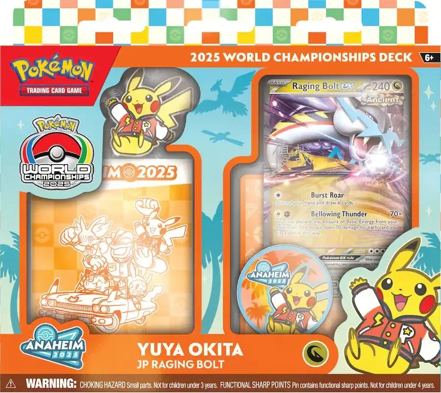Pokémon TCG - World Championships Deck Yuya Okita "JP Raging Bolt" - English